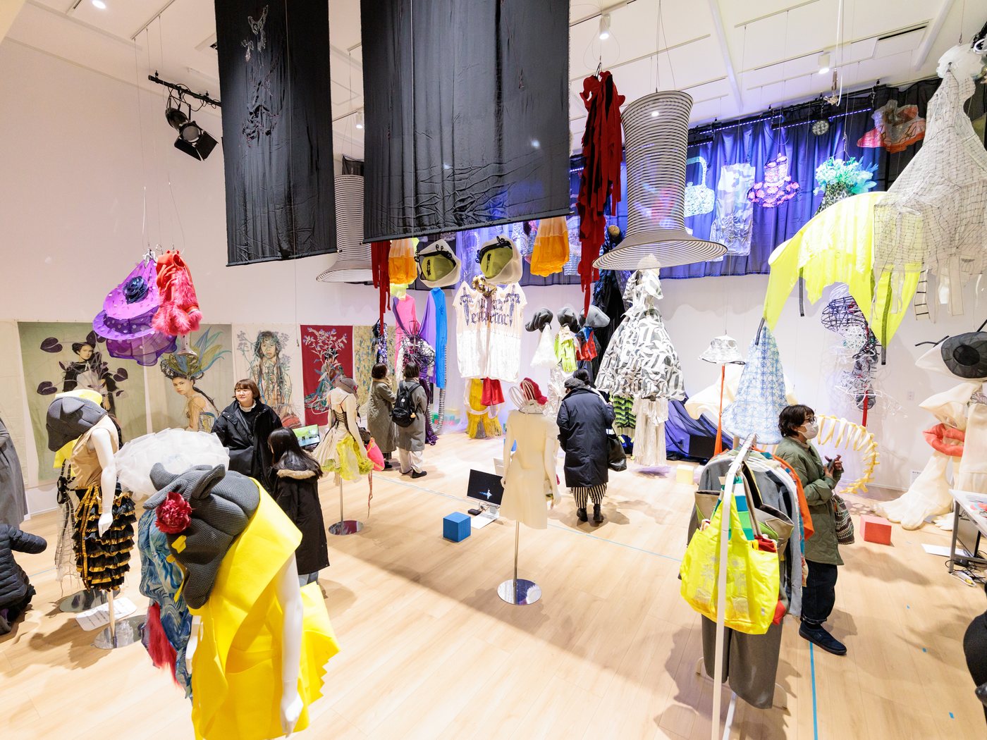 カルチャースペース仙台で開かれた作品展示の様子